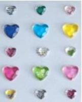 Opakowanie Dżety samoprzylepne serca 15szt