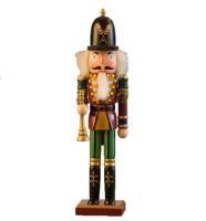 Dziadek do orzechów drewniany 30cm. Wydawca: Craft Factory. SmakLiter.pl Opakowanie Dziadek do orzechów drewniany 30cm