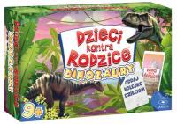 Dzieci kontra Rodzice. Dinozaury. Wydawca: Kangur. SmakLiter.pl Opakowanie Dzieci kontra Rodzice. Dinozaury