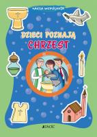 Dzieci poznają chrzest. Nasza wspólnota. Autor: Elena Giordano. SmakLiter.pl Okładka książki Dzieci poznają chrzest. Nasza wspólnota