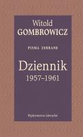 Dziennik 1957–1961. Pisma zebrane. Autor: Gombrowicz Witold. SmakLiter.pl Okładka książki Dziennik 1957–1961. Pisma zebrane