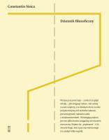 Okładka książki Dziennik filozoficzny