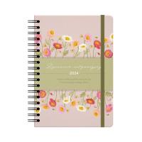 Opakowanie Dziennik motywacyjny 2024 A5 pudrowy róż ALBI