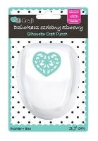 Okładka książki Dziurkach ozdobny ażurowy 3,7 cm Serce