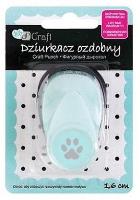 Dziurkacz ozdobny 1,6cm łapa. Wydawca: Dalprint. SmakLiter.pl Opakowanie Dziurkacz ozdobny 1,6cm łapa