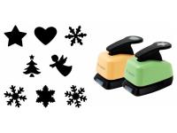 Opakowanie Dziurkacz ozdobny 16mm zima MIX 24szt