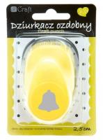 Opakowanie Dziurkacz ozdobny  2,5 cm dzwonek