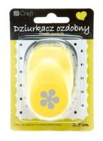 Dziurkacz ozdobny 2,5cm kwiatek. Wydawca: Dalprint. SmakLiter.pl Opakowanie Dziurkacz ozdobny 2,5cm kwiatek