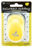 Opakowanie Dziurkacz ozdobny 2,5cm ostrokrzew MIX
