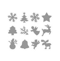 Dziurkacz ozdobny 2,5cm świąteczny Display (12szt). Wydawca: Dalprint. SmakLiter.pl Opakowanie Dziurkacz ozdobny 2,5cm świąteczny Display (12szt)