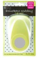 Dziurkacz ozdobny 6,3cm kółko z falbanką. Wydawca: Dalprint. SmakLiter.pl Opakowanie Dziurkacz ozdobny 6,3cm kółko z falbanką