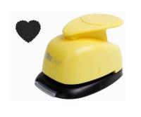 Opakowanie Dziurkacz ozdobny 7,5cm Serce z falbanką