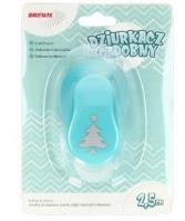 Dziurkacz ozdobny - Choinka 2,5cm MIX. Wydawca: Brewis. SmakLiter.pl Opakowanie Dziurkacz ozdobny - Choinka 2,5cm MIX