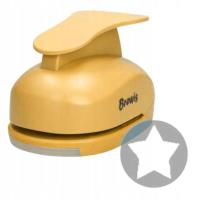 Dziurkacz ozdobny - Gwiazdka 7,6cm MIX. Wydawca: Brewis. SmakLiter.pl Opakowanie Dziurkacz ozdobny - Gwiazdka 7,6cm MIX