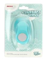 Dziurkacz ozdobny - Koło 2,5cm MIX. Wydawca: Brewis. SmakLiter.pl Opakowanie Dziurkacz ozdobny - Koło 2,5cm MIX