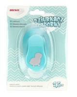 Opakowanie Dziurkacz ozdobny - Kurczaczek 2,5cm MIX