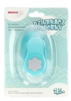 Dziurkacz ozdobny - Kwiatek 2,5cm MIX. Wydawca: Brewis. SmakLiter.pl Opakowanie Dziurkacz ozdobny - Kwiatek 2,5cm MIX