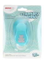 Opakowanie Dziurkacz ozdobny - Miś 2,5cm MIX