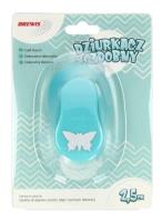 Dziurkacz ozdobny - Motyl 2,5cm MIX. Wydawca: Brewis. SmakLiter.pl Opakowanie Dziurkacz ozdobny - Motyl 2,5cm MIX