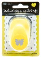 Dziurkacz ozdobny Motyl 4 2,5cm. Wydawca: DP CRAFT. SmakLiter.pl Opakowanie Dziurkacz ozdobny Motyl 4 2,5cm
