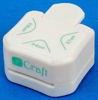 Dziurkacz ozdobny narożnikowy 3w1 zaokrąglacz. Wydawca: Dalprint. SmakLiter.pl Opakowanie Dziurkacz ozdobny narożnikowy 3w1 zaokrąglacz