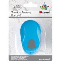 Dziurkacz z motywem 25mm dzwon. Wydawca: Titanum. SmakLiter.pl Opakowanie Dziurkacz z motywem 25mm dzwon