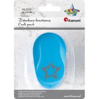 Opakowanie Dziurkacz z motywem 25mm gwiazda