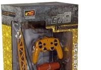 Opakowanie Dźwig RC z ruchomym ramieniem i światłem żółty