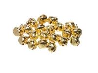 Opakowanie Dzwoneczki metalowe złote 1.2cm 20szt
