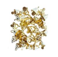 Opakowanie Dzwoneczki metalowe złote MIX 30szt