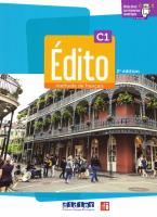 Edito C1 podr. + ćw. + wersja cyfrowa + online. Autor: Pinson Cecile, Anouch Bourmayan, Hlne Maspoli. SmakLiter.pl Okładka książki Edito C1 podr. + ćw. + wersja cyfrowa + online