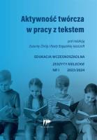 Edukacja wczesnoszkolna nr 1 2023/2024. Autor: red. Zuzanna Zbróg, Beata Bugajska-Jaszczołt. SmakLiter.pl Okładka książki Edukacja wczesnoszkolna nr 1 2023/2024