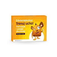 Eduterapeutica lux Trenuj ucho. Percepcja i uwaga słuchowa. Autor: Anna Tońska-Szyfelbein. SmakLiter.pl Okładka książki Eduterapeutica lux Trenuj ucho. Percepcja i uwaga słuchowa