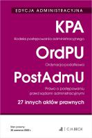EDYCJA ADMINISTRACYJNA. Kodeks postępowania administracyjnego. Ordynacja podatkowa. Prawo o postępow. Autor: Irena Brignull. SmakLiter.pl Okładka książki EDYCJA ADMINISTRACYJNA. Kodeks postępowania administracyjnego. Ordynacja podatkowa. Prawo o postępow
