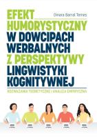 Efekt humorystyczny w dowcipach werbalnych z perspektywy lingwistyki kognitywnej. Autor: Barral Temes Dinara. SmakLiter.pl Okładka książki Efekt humorystyczny w dowcipach werbalnych z perspektywy lingwistyki kognitywnej