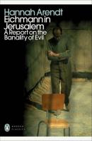 Eichmann in Jerusalem. Autor: Hannah Arendt. SmakLiter.pl Okładka książki Eichmann in Jerusalem