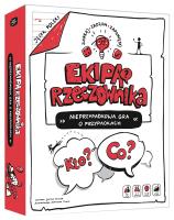 Ekipa rzeczownika Nieprzypadkowa gra o przypadkach. Autor: Justyna Kesler. SmakLiter.pl Okładka książki Ekipa rzeczownika Nieprzypadkowa gra o przypadkach