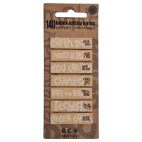 Ekologiczne zakładki papierowe beżowe. Wydawca: Ziemia Obiecana. SmakLiter.pl Opakowanie Ekologiczne zakładki papierowe beżowe