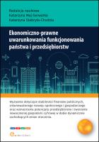 Ekonomiczno-prawne uwarunkowania funkcjonowania państwa i przedsiębiorstw. Wydawca: edu-Libri. SmakLiter.pl Opakowanie Ekonomiczno-prawne uwarunkowania funkcjonowania państwa i przedsiębiorstw