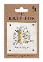 Ekslibris - zestaw naklejek - litera K. Wydawca: IF. SmakLiter.pl Opakowanie Ekslibris - zestaw naklejek - litera K