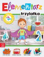 Elementarz 3-latka. Świat przedszkolaka. Wydanie II. Autor: Podgórska Anna. SmakLiter.pl Okładka książki Elementarz 3-latka. Świat przedszkolaka. Wydanie II