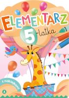 Elementarz 5-latka. Autor: Horosin Anna. SmakLiter.pl Okładka książki Elementarz 5-latka