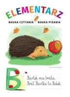 Okładka książki Elementarz. Nauka czytania. Nauka pisania