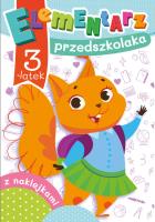 Elementarz przedszkolaka. 3-latek. Autor: Krassowska Dorota. SmakLiter.pl Okładka książki Elementarz przedszkolaka. 3-latek