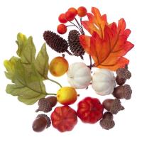 Elementy dekoracyjne jesień 19szt. Wydawca: Dalprint. SmakLiter.pl Opakowanie Elementy dekoracyjne jesień 19szt