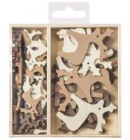 Opakowanie Elementy drewniane Renifery