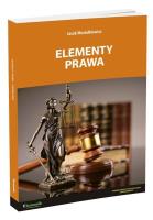 Elementy prawa podręcznik w.2023. Autor: Jacek Musiałkiewicz. SmakLiter.pl Okładka książki Elementy prawa podręcznik w.2023