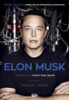 Okładka książki Elon Musk biografia twórcy Paypal Tesla Spacex wyd. kieszonkowe