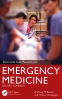 Emergency Medicine. Autor: Brown Anthony FT, Cadogan Michael D. SmakLiter.pl Okładka książki Emergency Medicine
