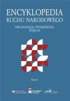 Okładka książki Encyklopedia Ruchu Narodowego T.4